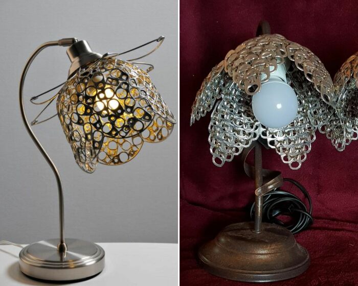 13 поделок, по которым сходу не догадаться, что их смастерили из ключ-колец от алюминиевых банок