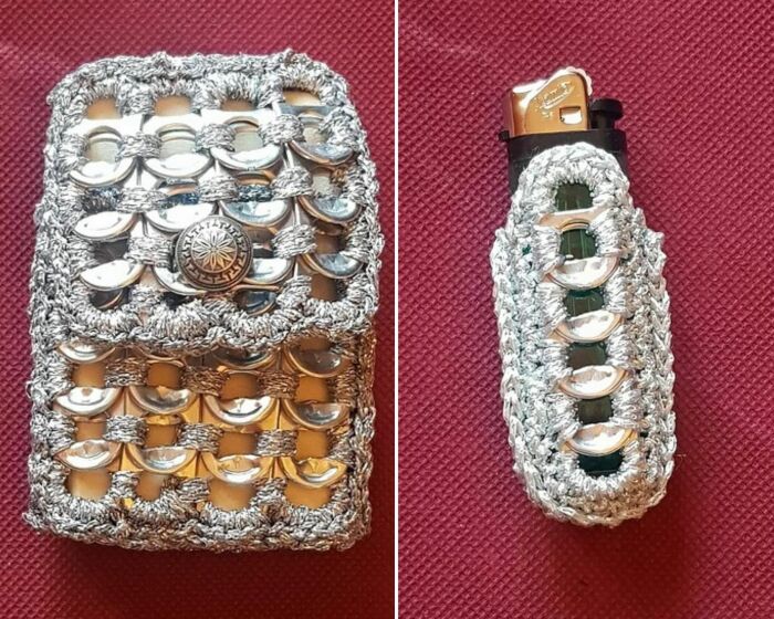 13 поделок, по которым сходу не догадаться, что их смастерили из ключ-колец от алюминиевых банок