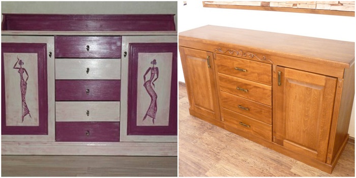 15 вариантов, как преобразить старую советскую мебель