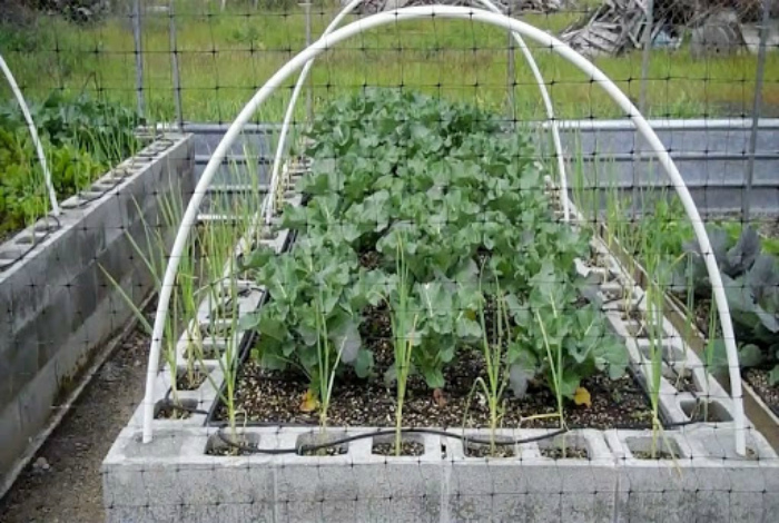 17 идей использования шлакоблоков и кирпича для обустройства сада