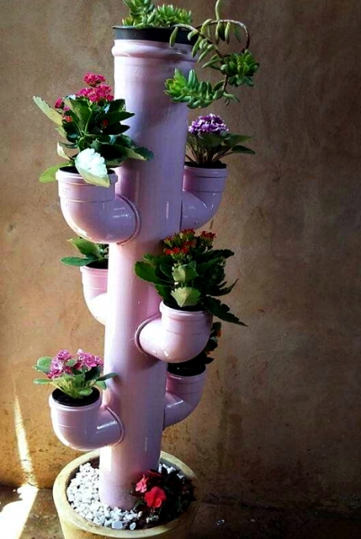 18 творческих способов использования ПВХ-труб не по назначению