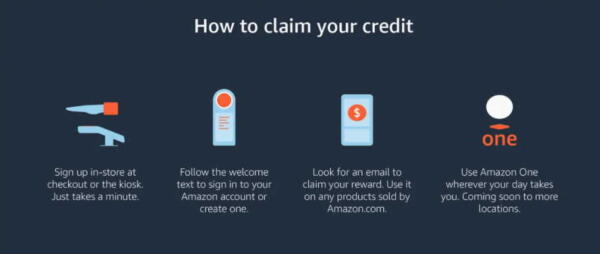 Amazon раздаст купоны на десять долларов покупателям в обмен на отпечатки их рук