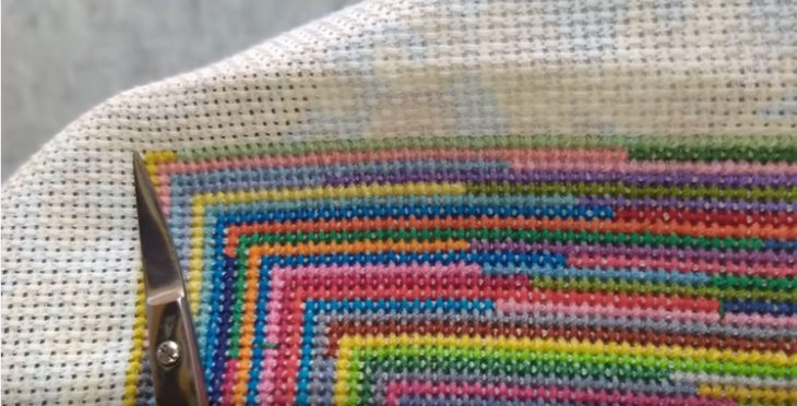 Что делать с остатками ниток мулине