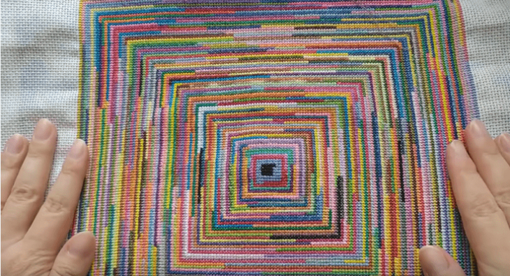 Что делать с остатками ниток мулине