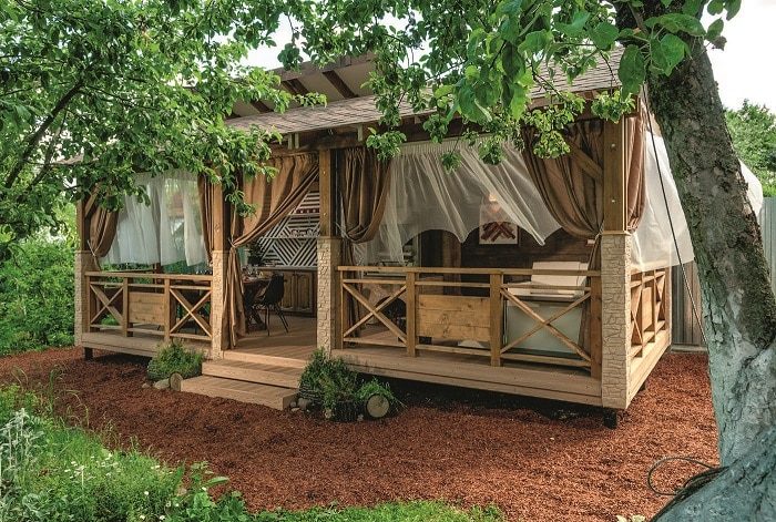 Идеи беседок, способные преобразить участок до неузнаваемости