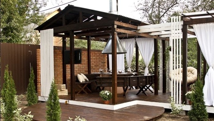 Идеи беседок, способные преобразить участок до неузнаваемости