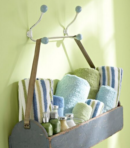 Идеи для удобного хранения полотенец в ванной комнате
