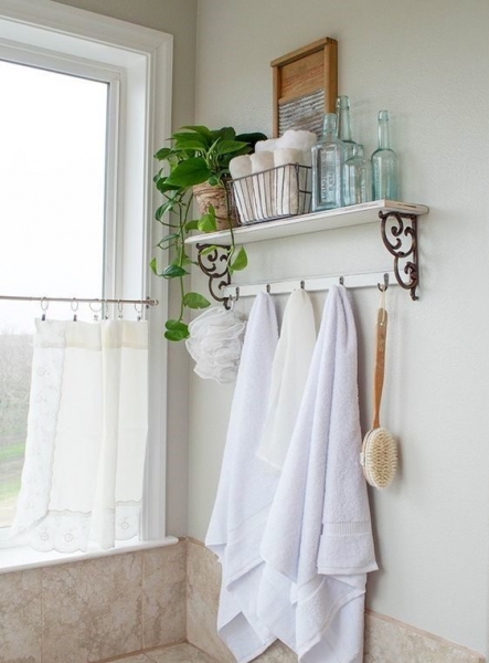 Идеи для удобного хранения полотенец в ванной комнате