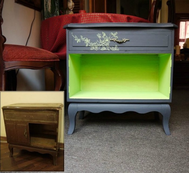 Идеи, как переделать старую мебель в современные и стильные предметы интерьера
