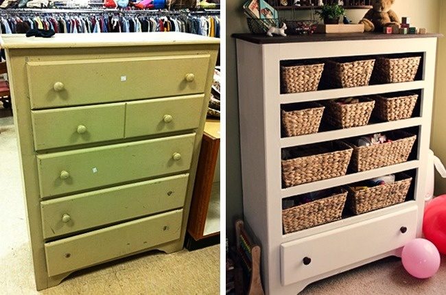 Идеи, как преобразить старую мебель