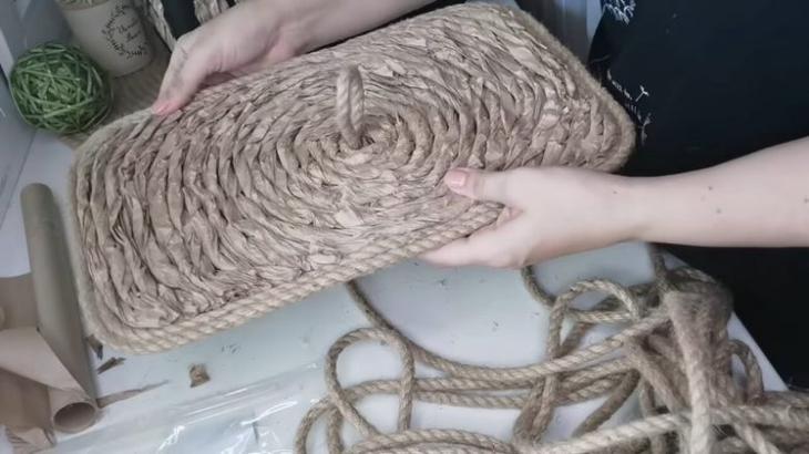 Интересная переделка корзинки из ФиксПрайс