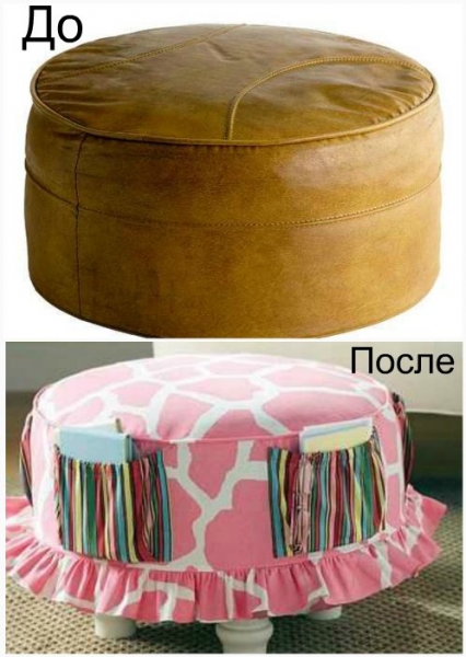 Интересные идеи переделки старой мебели