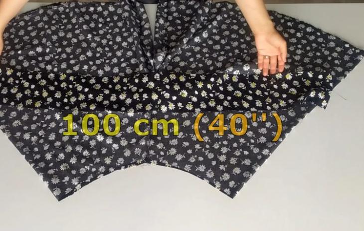 Юбка-брюки за два часа