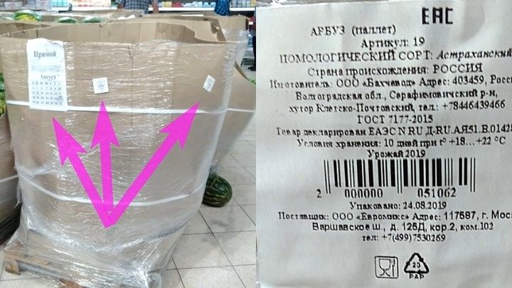 Как не прогадать, покупая арбуз