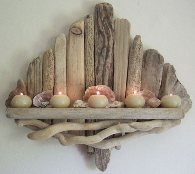 Как обновить интерьер по-бюджетному, используя «ненужные» деревяшки