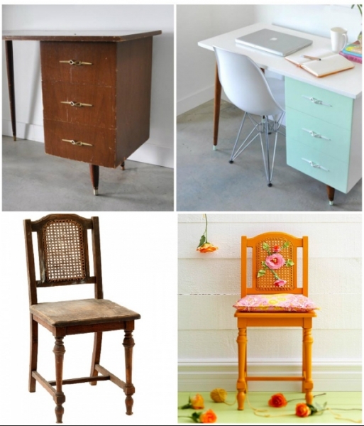Как сделать новую и стильную мебель из старой рухляди: наглядные превращения