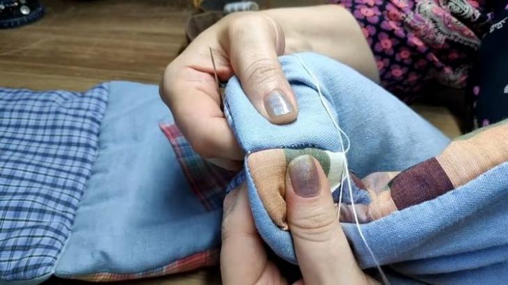 Как сшить необычное лоскутное одеяло