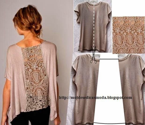 Как увеличить любую футболку на 1-2 размера