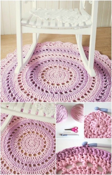 Коврики своими руками: необычные идеи