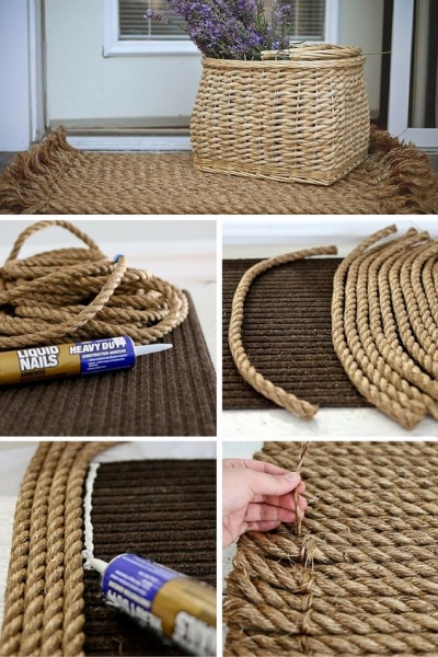 Коврики своими руками: необычные идеи