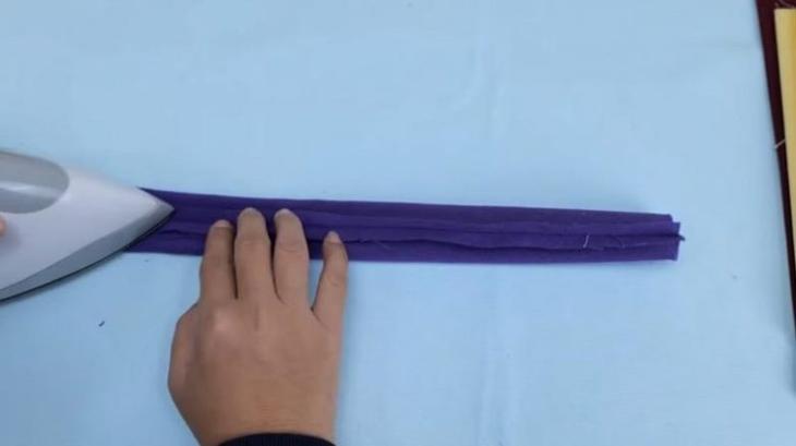 Красивая сумка из обрезков ткани