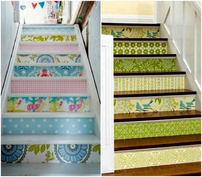 Куда и как использовать остатки обоев, чтобы им годами не пылиться без дела в шкафах
