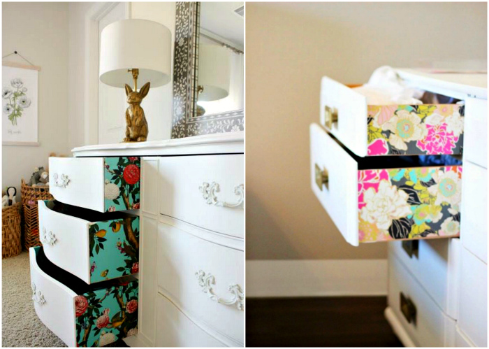 Куда и как использовать остатки обоев, чтобы им годами не пылиться без дела в шкафах