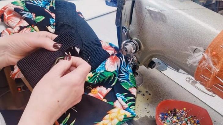 Летняя юбка на пышную фигуру всего за 30 минут