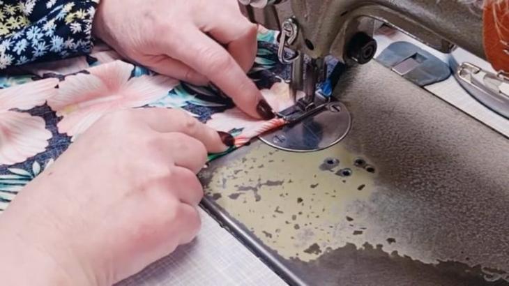 Летняя юбка на пышную фигуру всего за 30 минут