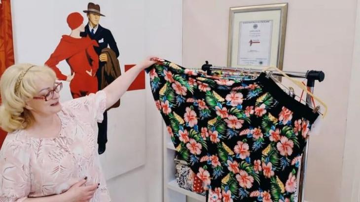 Летняя юбка на пышную фигуру всего за 30 минут