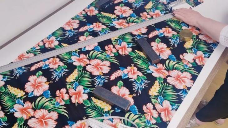 Летняя юбка на пышную фигуру всего за 30 минут