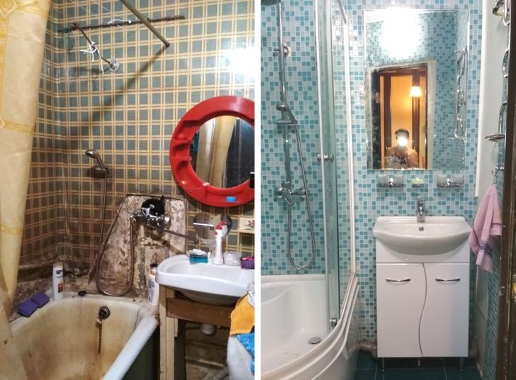 Люди, которые отремонтировали свою ванную так, что дизайнеры обзавидовались