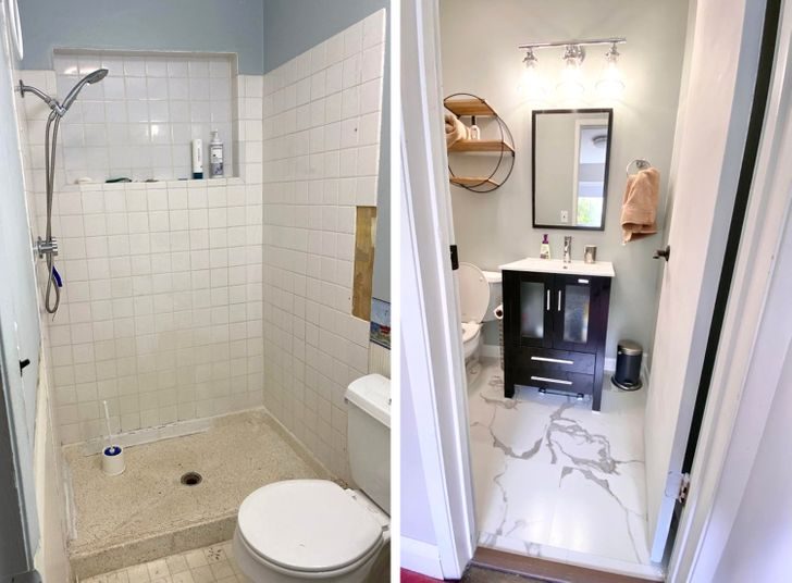 Люди, которые отремонтировали свою ванную так, что дизайнеры обзавидовались