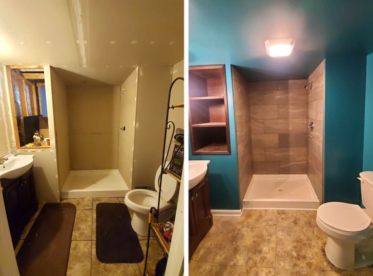 Люди, которые отремонтировали свою ванную так, что дизайнеры обзавидовались