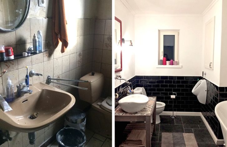 Люди, которые отремонтировали свою ванную так, что дизайнеры обзавидовались