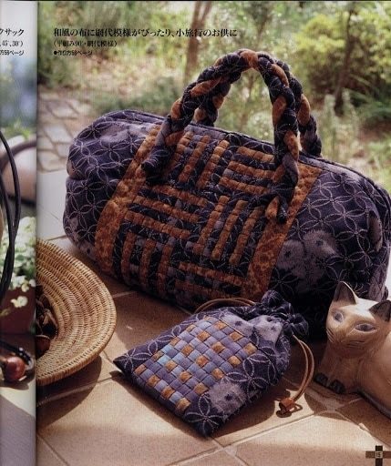 Лоскутные сумки в стиле пэчворк