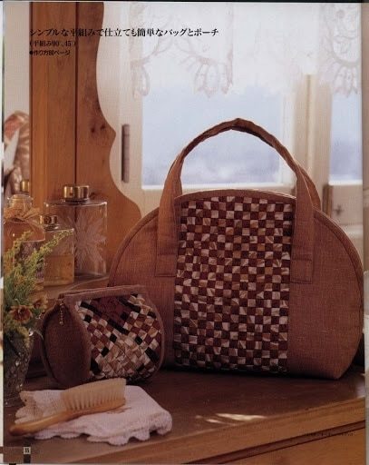 Лоскутные сумки в стиле пэчворк