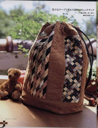 Лоскутные сумки в стиле пэчворк