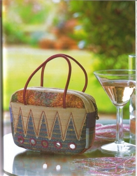 Лоскутные сумки в стиле пэчворк