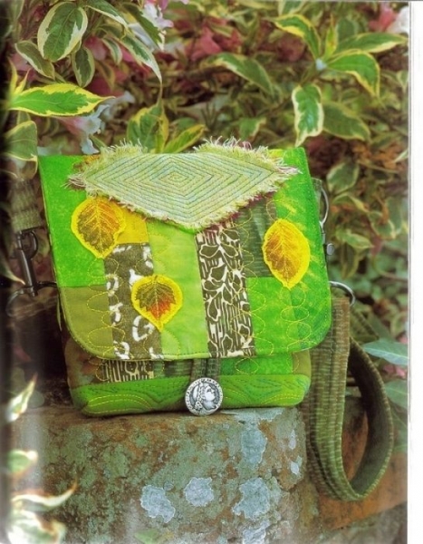 Лоскутные сумки в стиле пэчворк