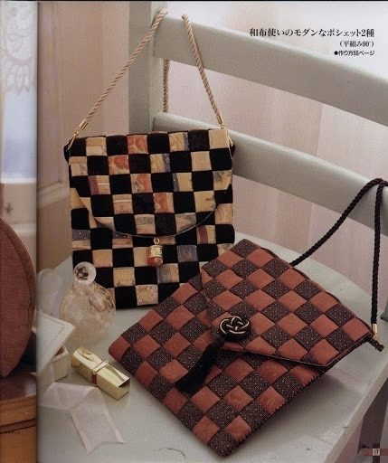 Лоскутные сумки в стиле пэчворк