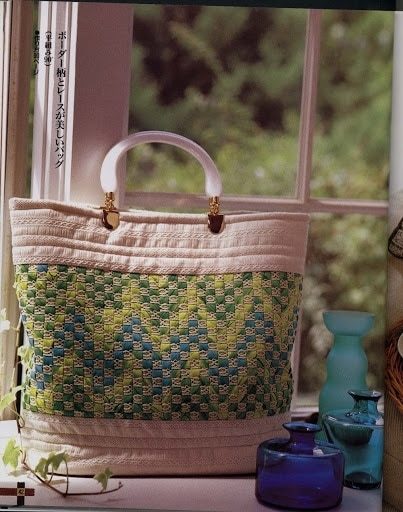 Лоскутные сумки в стиле пэчворк