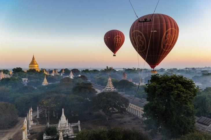 Лучшие места планеты для полётов на воздушных шарах