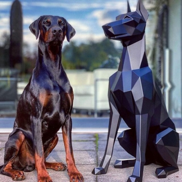 Многогранные скульптуры Андрея Казанцева