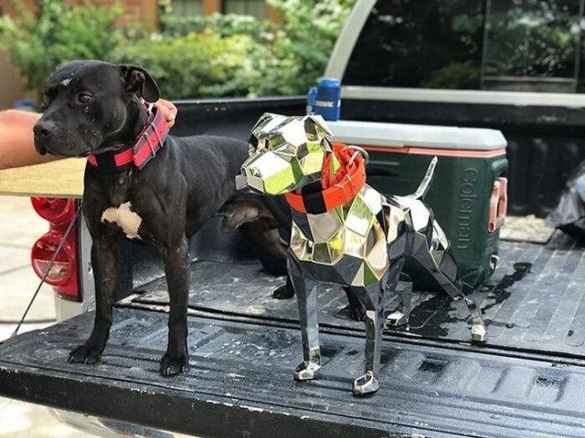 Многогранные скульптуры Андрея Казанцева