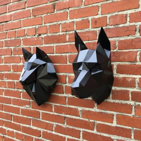 Многогранные скульптуры Андрея Казанцева