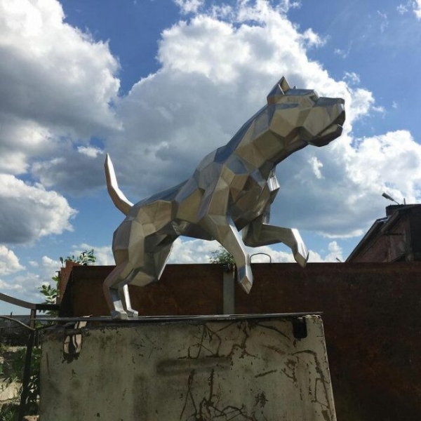 Многогранные скульптуры Андрея Казанцева