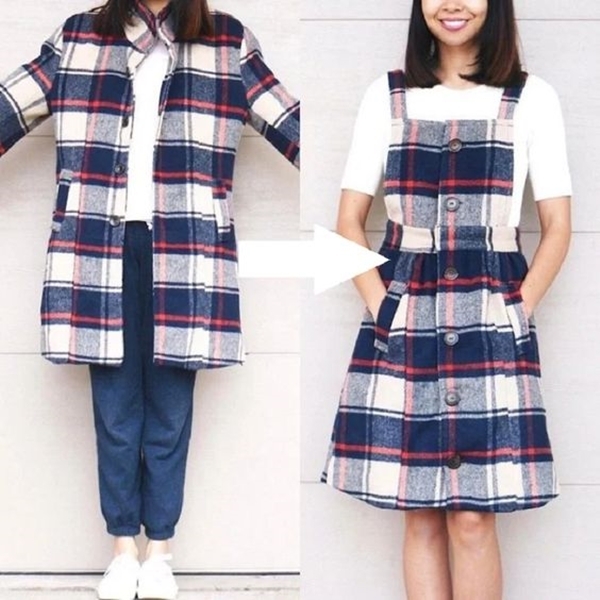 Модные вещи из старой одежды