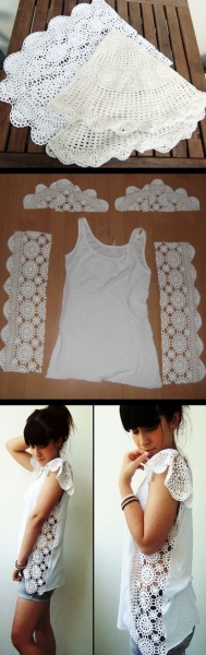 Модные вещи из старой одежды