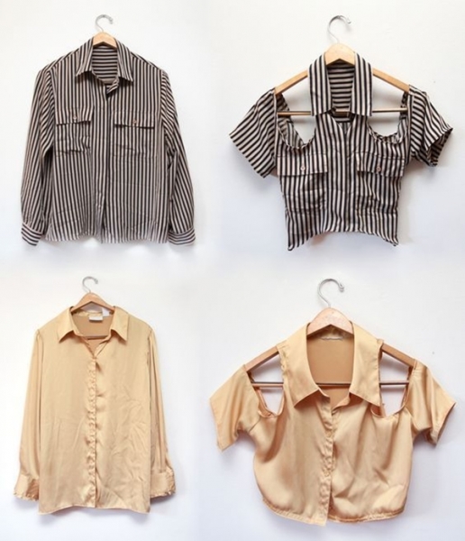 Модные вещи из старой одежды